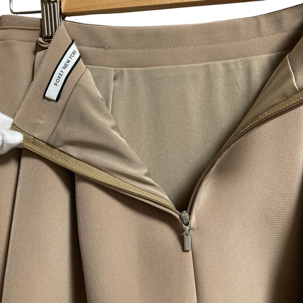 美品 FOXEY NEW YORK フォクシーニューヨーク SKIRT BARON ひざ丈