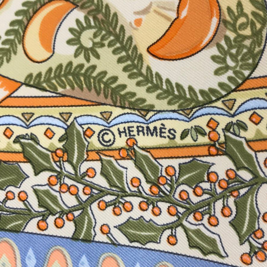 エルメス HERMES スカーフ カレ90 joyaux de LETE 夏の宝石 レディース