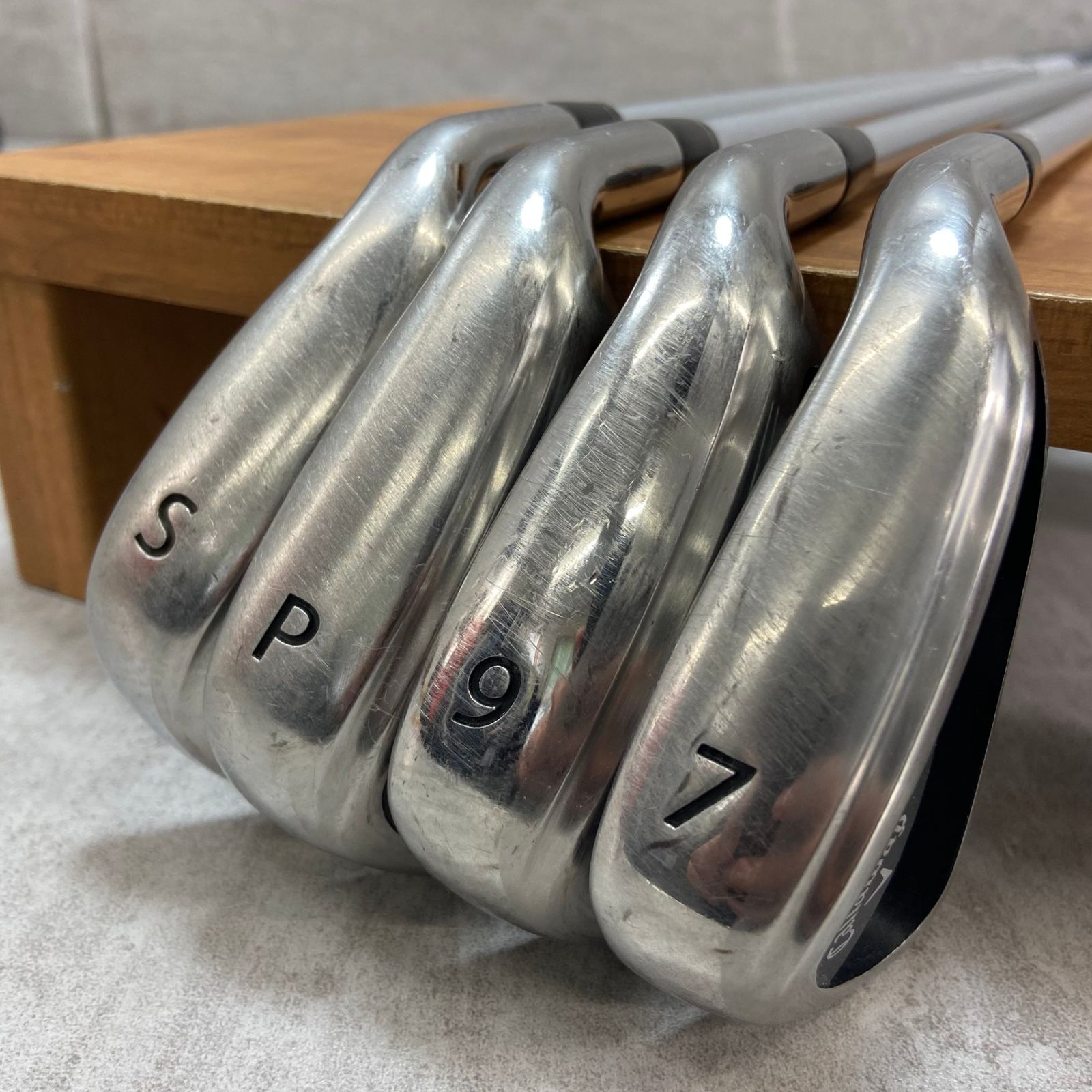 キャロウェイ solaire ソレイル 右利き 4本 レディースアイアン