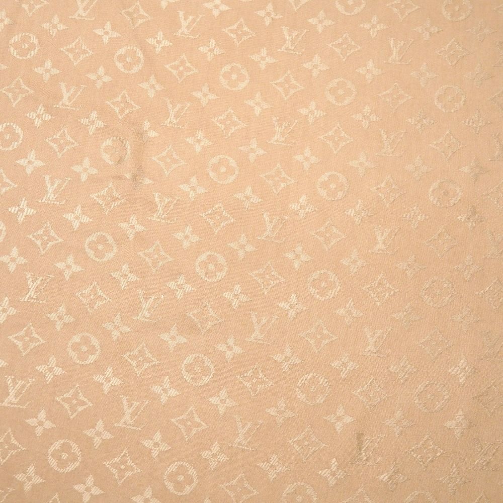 □美品□LOUIS VUITTON ルイ・ヴィトン ストール モノグラム 総柄 大判