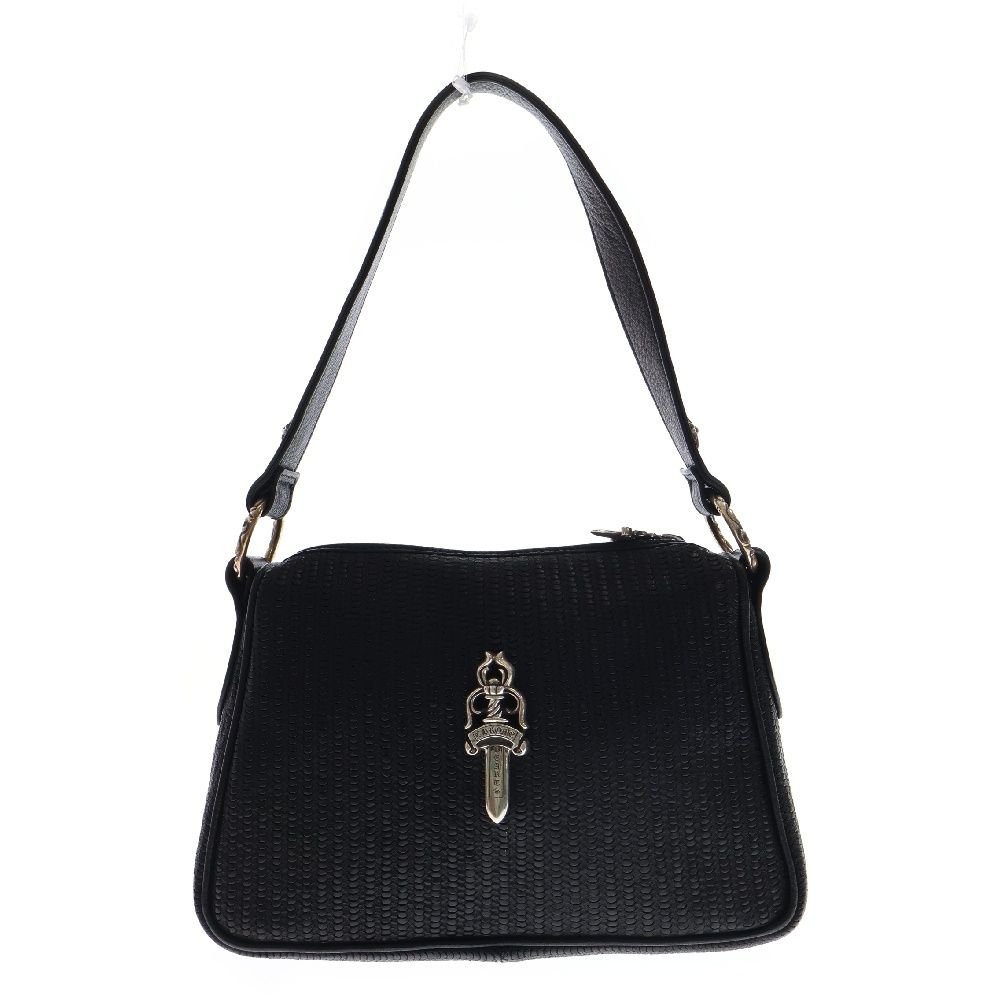 取下げ前セール★超レア★クロムハーツ★レザー★レディース CHROME HEARTS 銀座店 クロムハーツ DIRTY KNEES CHIFFON ラージダガー