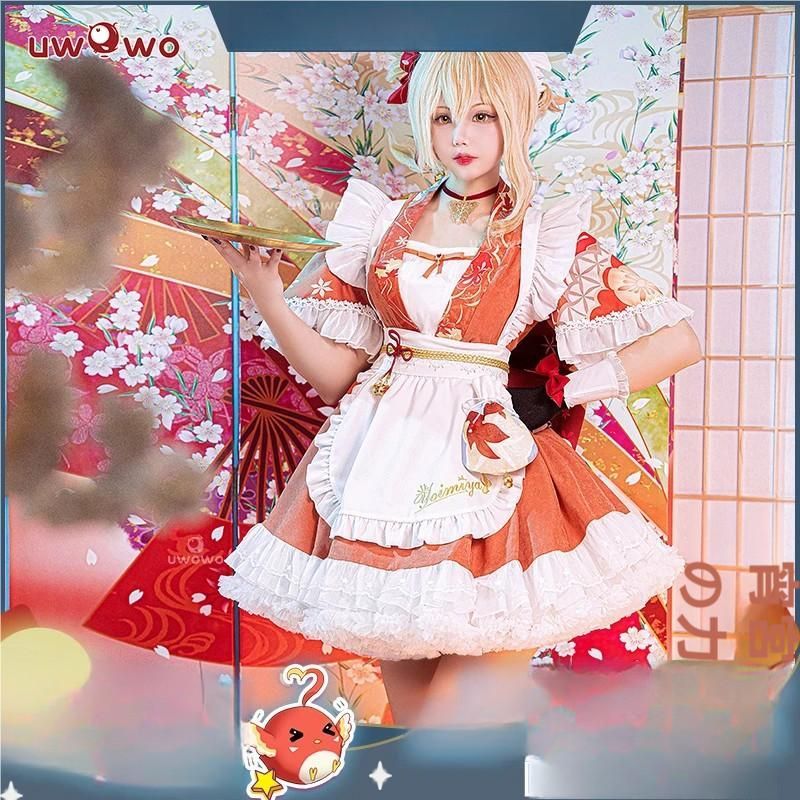 ♥ Uwowo悠窩窩 コスプレ 衣装 原神 宵宮 メイド meilu 51209