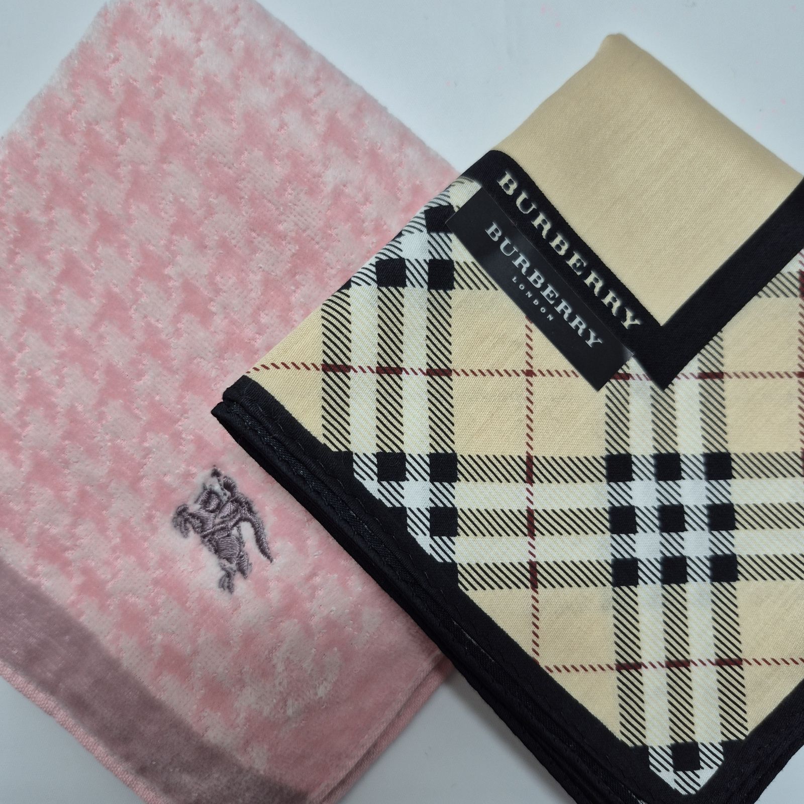 新品】BURBERRY メンズハンカチ & タオルハンカチ セット - メルカリ