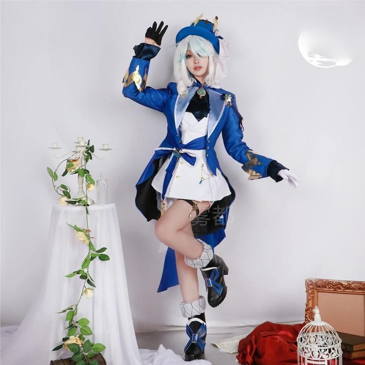 ♥ 霧都 ウードゥ 原神 フリーナ 水神 コスプレ衣装 フォンテーヌ フルセット meilu 51209