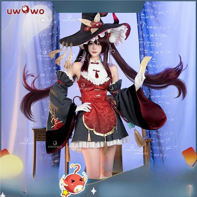 新発売 Uwowo悠窩窩 原神 胡桃 魔女 コスプレ 衣装 meilu 51210