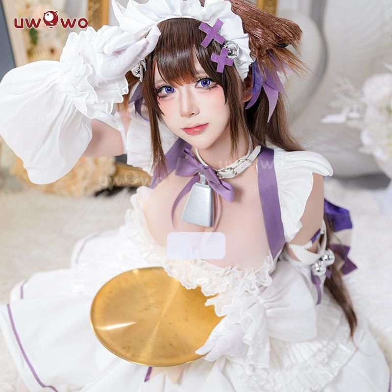 悠窩窩 コスプレ 衣装 アズールレーン カシワノ メイド meilu 51209