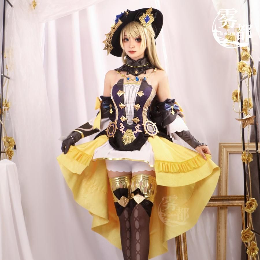 霧都アニメ 原神 ナヴィア コスプレ衣装 meilu 51209