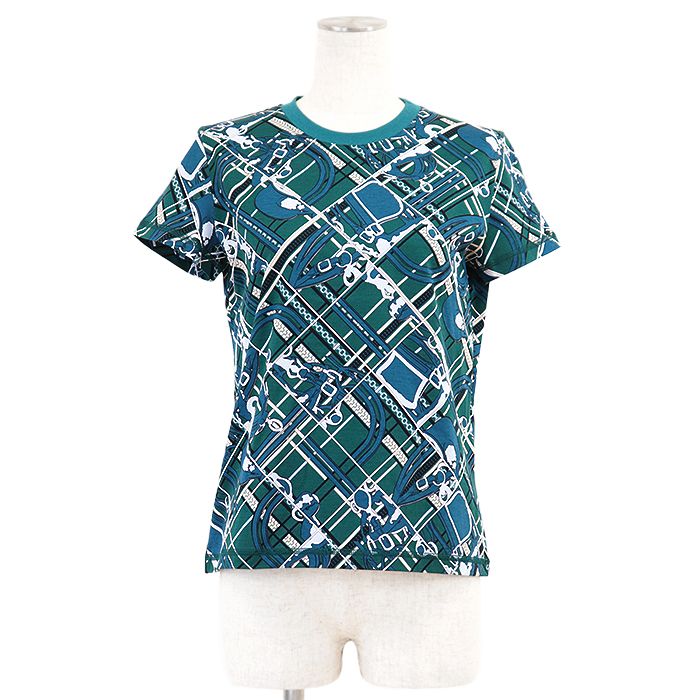極美品 23AW◎HERMES Tシャツ Do Re Boucles S相当 極美品 23AW◎HERMES Tシャツ Do Re Boucles S相当