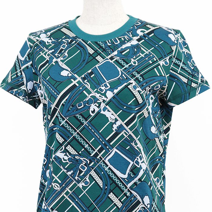 ソルド品】【極美品】HERMES エルメス Tシャツ 2023AW En Desordre et