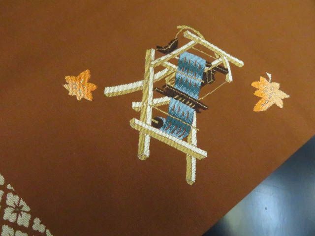 a2508-71 名古屋帯 九寸 美品 正絹 着物 名古屋仕立て - メルカリ