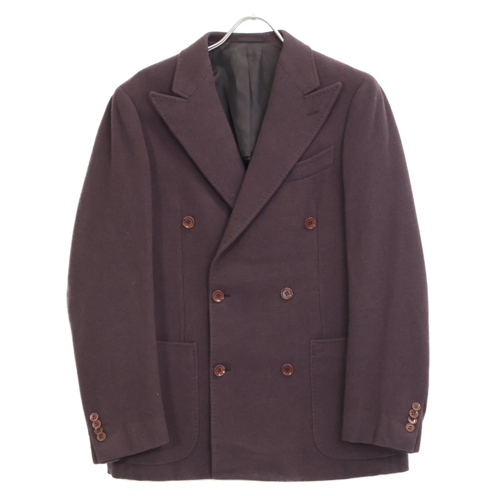 リングヂャケットテーラードジャケット サイズ48 麻絹混 RING JACKET リングヂャケット ﾜｲﾝﾚｯﾄﾞ ｳｰﾙ100 ﾃｰﾗｰﾄﾞｼﾞｬｹｯﾄ 48 - メルカリ