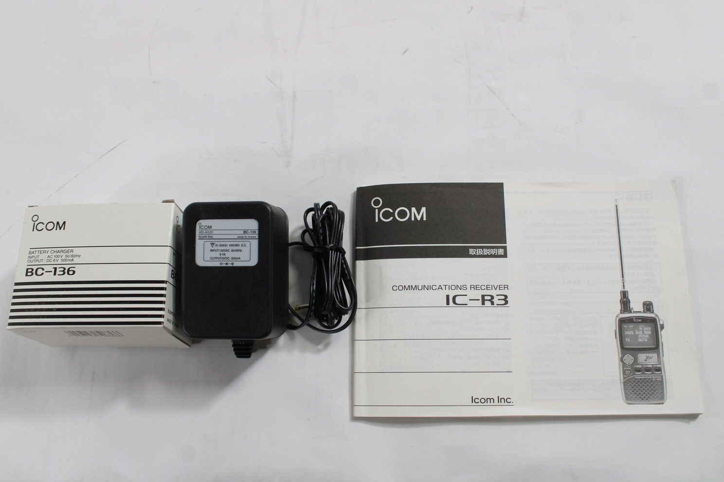 ジャンク アイコム IC-R3ss 広帯域レシーバー 受信機 ICOM アマチュア