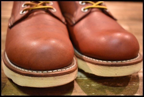 7D 良品 07年】レッドウィング 8166 アイリッシュセッター 赤茶