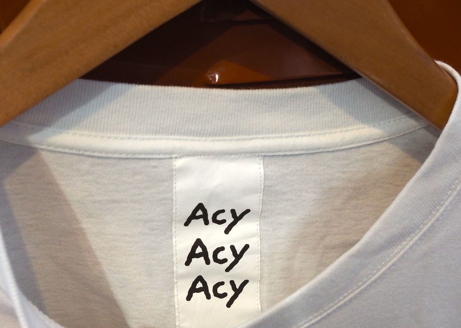 ◇wake sapporo Acy FENCE Acy×wake 25ss ”FENCE”プリント Tシャツ