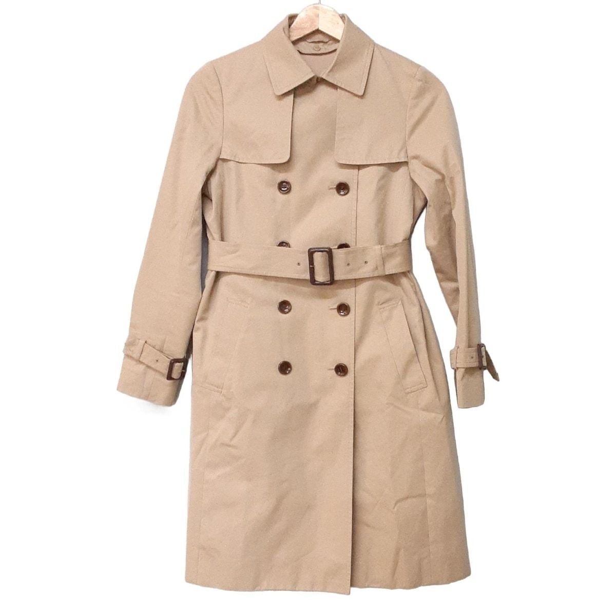ANAYI(アナイ) トレンチコート サイズ36 S レディース美品 - ベージュ