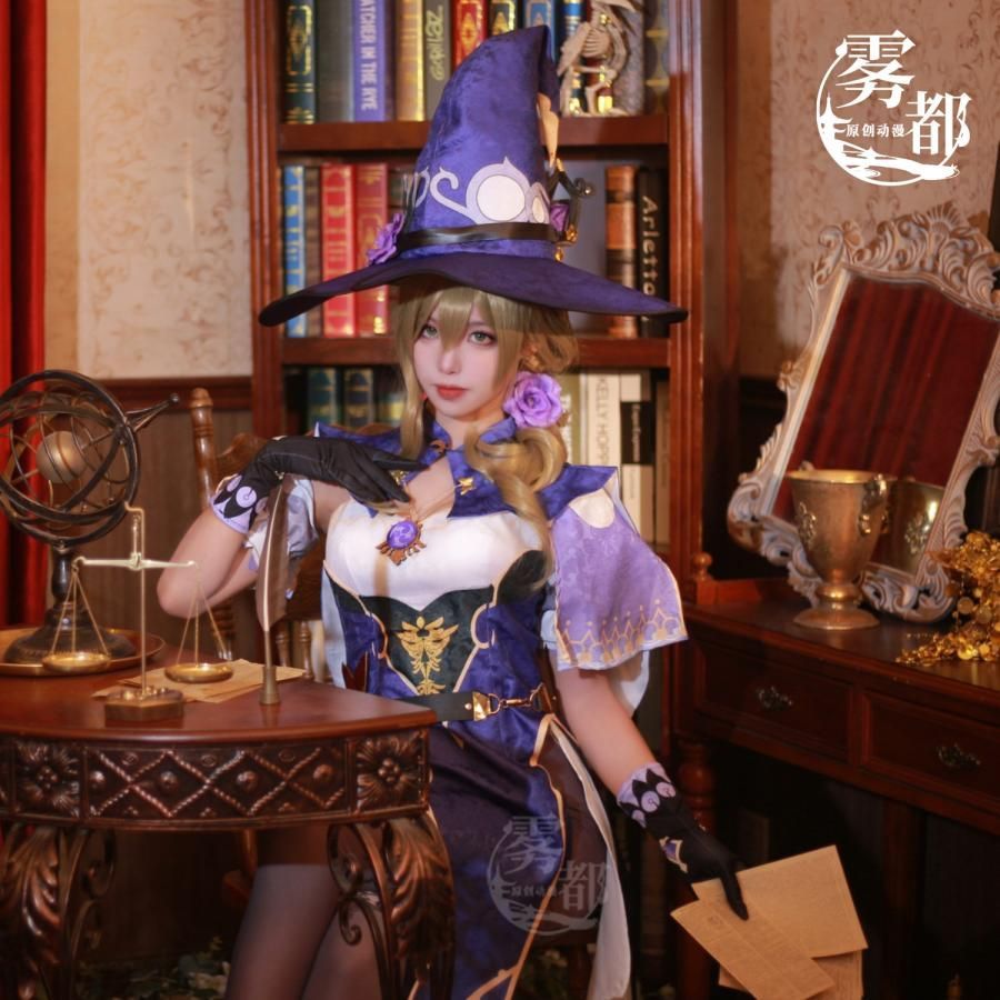 霧都アニメ 原神 リサ コスプレ衣装 meilu 51209