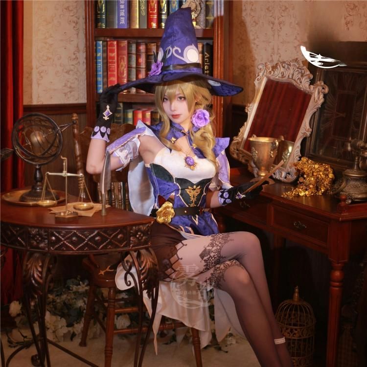 霧都アニメ 原神 リサ コスプレ衣装 meilu 51209