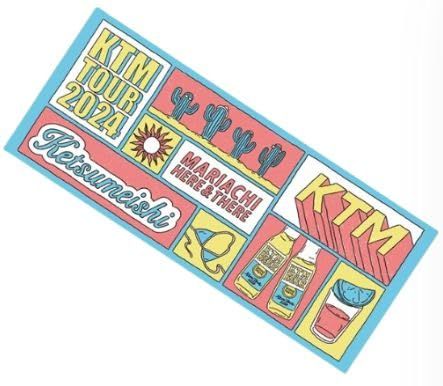 ケツメイシ KTM TOUR 2024 グッズ タオル FRAME - メルカリ