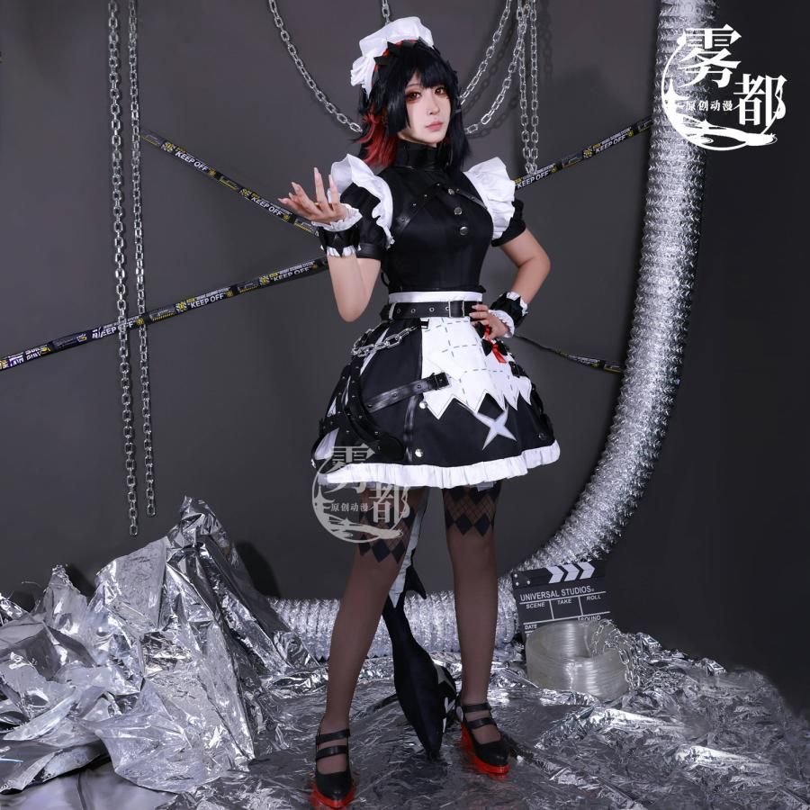 霧都アニメ 絶区零 エレン ジョー サメメイド コスプレ衣装 meilu 51209