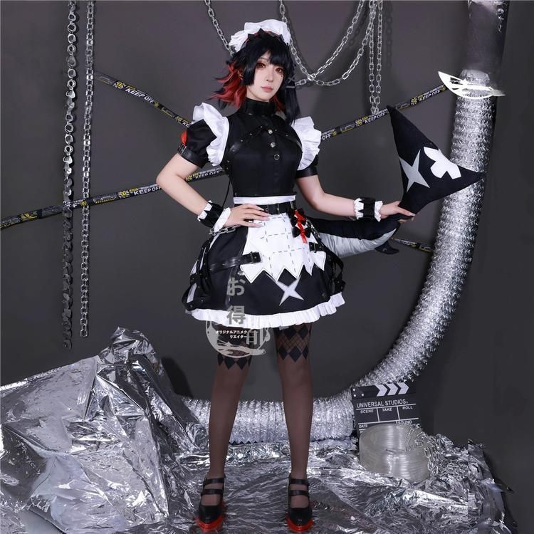 ♥ 霧都アニメ 絶区零 エレン?ジョー サメメイド コスプレ衣装 meilu 51209