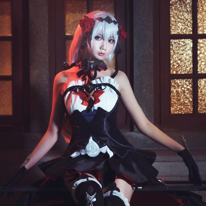 初獣猫 月下初擁 コスプレ衣装 二次元ゲーム衣装 meilu 51209