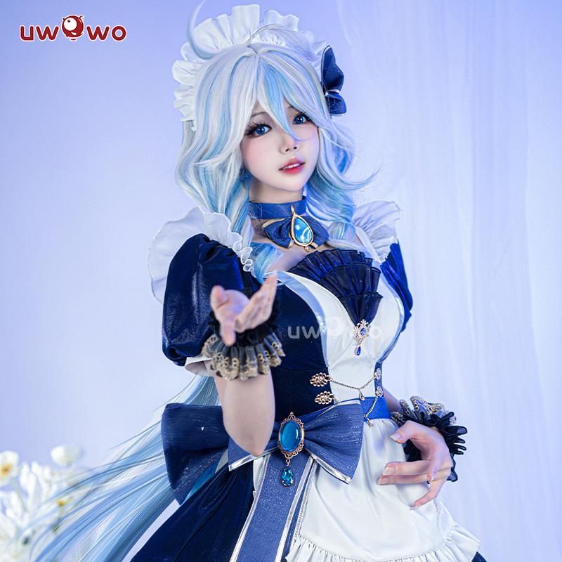 Uwowo悠窩窩 コスプレ 衣装 原神 フリーナ メイド meilu 51210