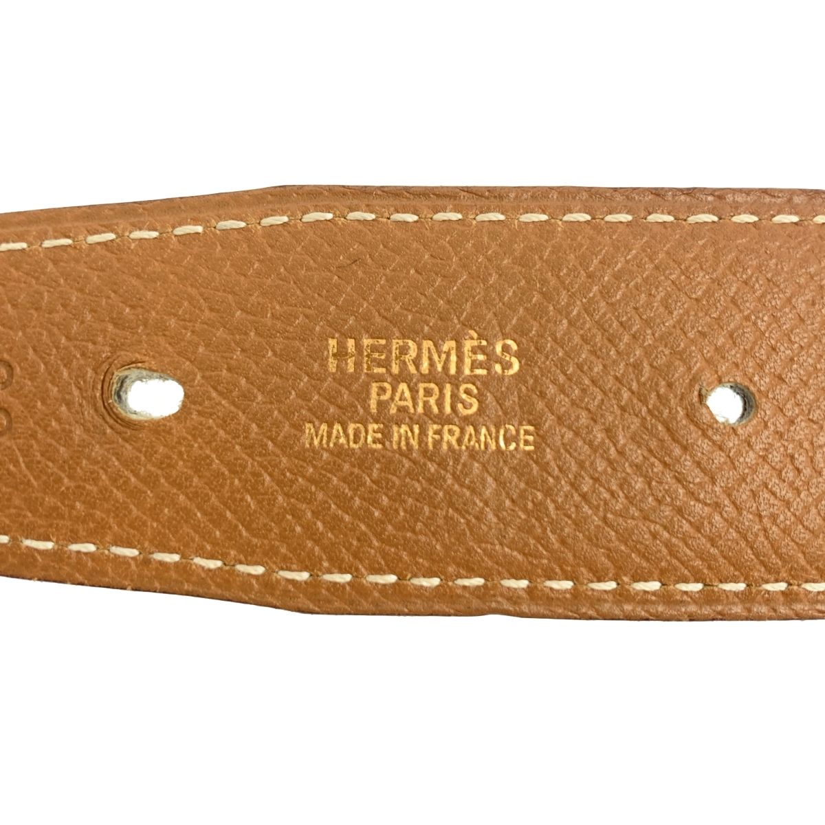 HERMES / エルメス | コンスタンス Hロゴ リバーシブル ベルト / 65