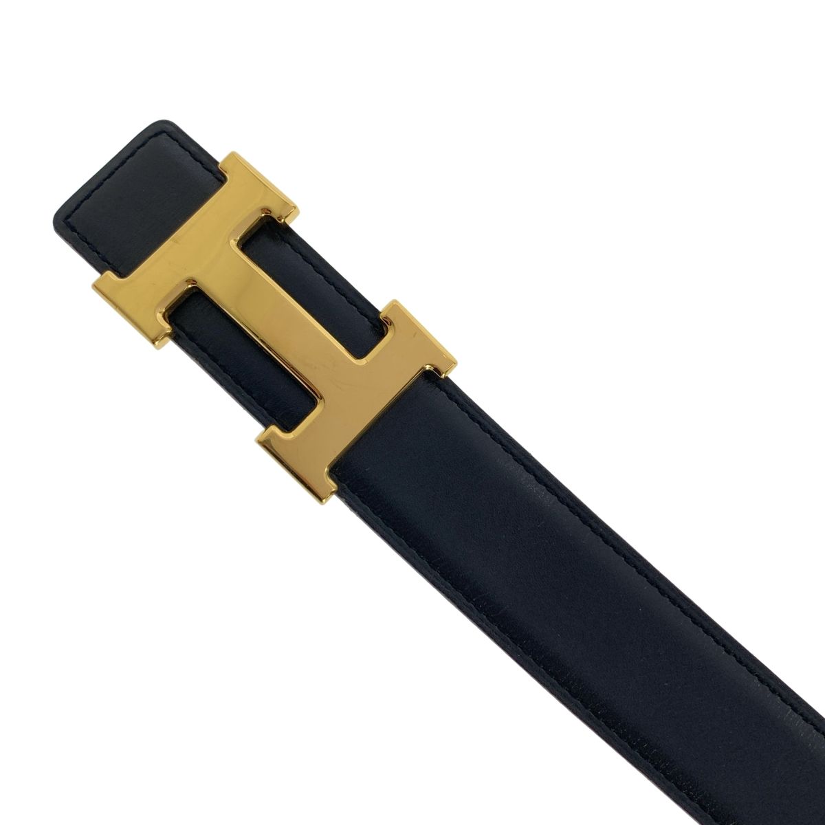 HERMES / エルメス | コンスタンス Hロゴ リバーシブル ベルト / 65