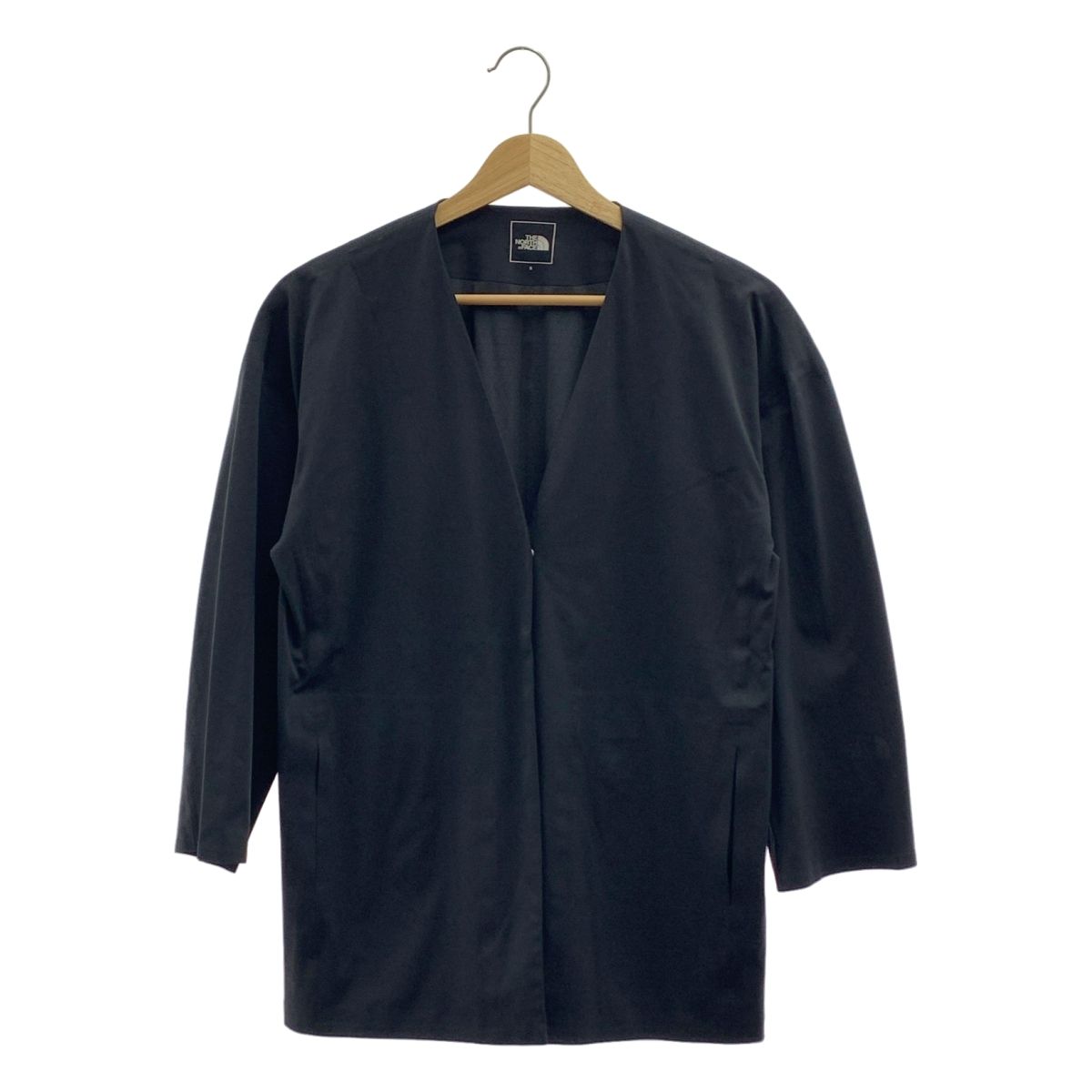 【美品】THE NORTH FACE テックラウンジカーディガン XL ブラック THE NORTH FACE/ザ・ノース・フェイス〉テックラウンジカーディガン