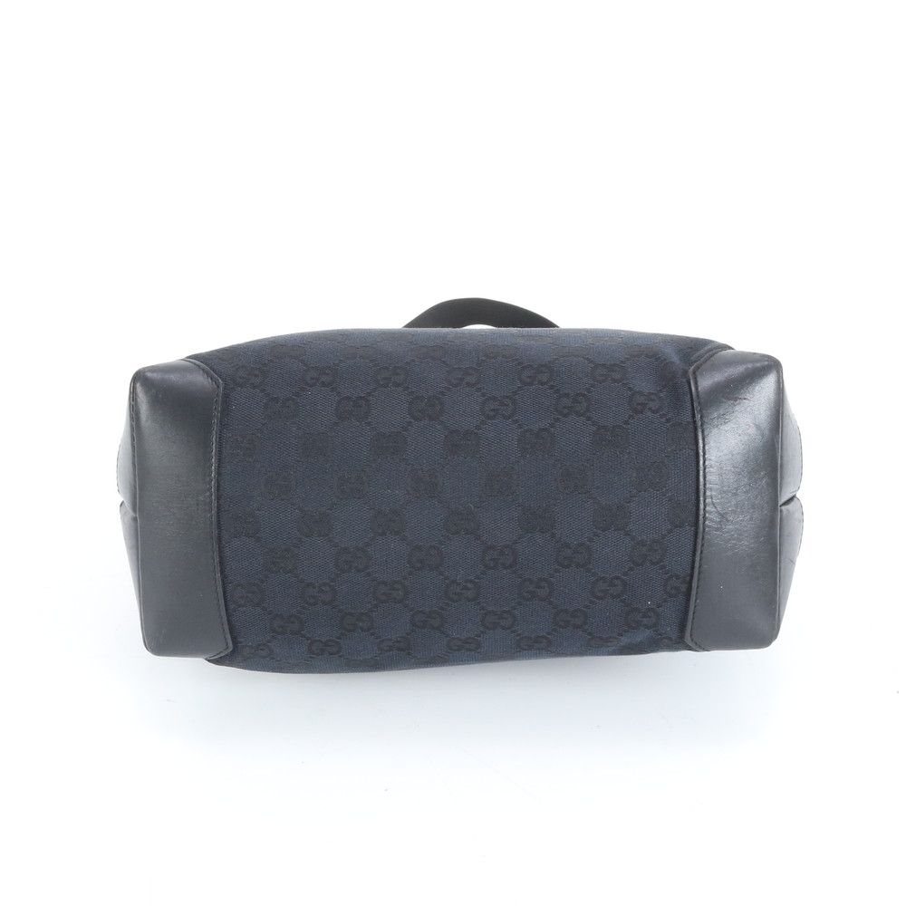 美品 グッチ GGキャンバス 019-0401 レザー トート バッグ ショルダー