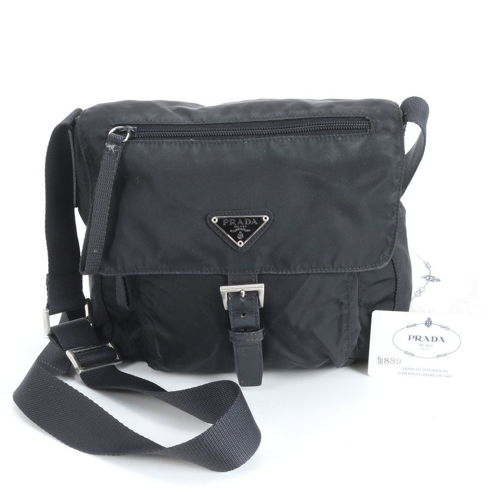 極美品 プラダ ギャランティカード付 テスート ナイロン B8994