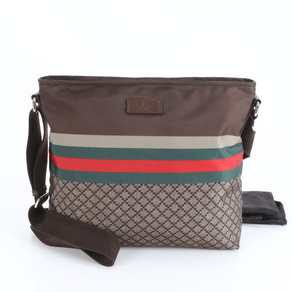 GUCCI　ディアマンテ シェリーライン 新品同様 グッチ ディアマンテ シェリー ライン 270410 レザー