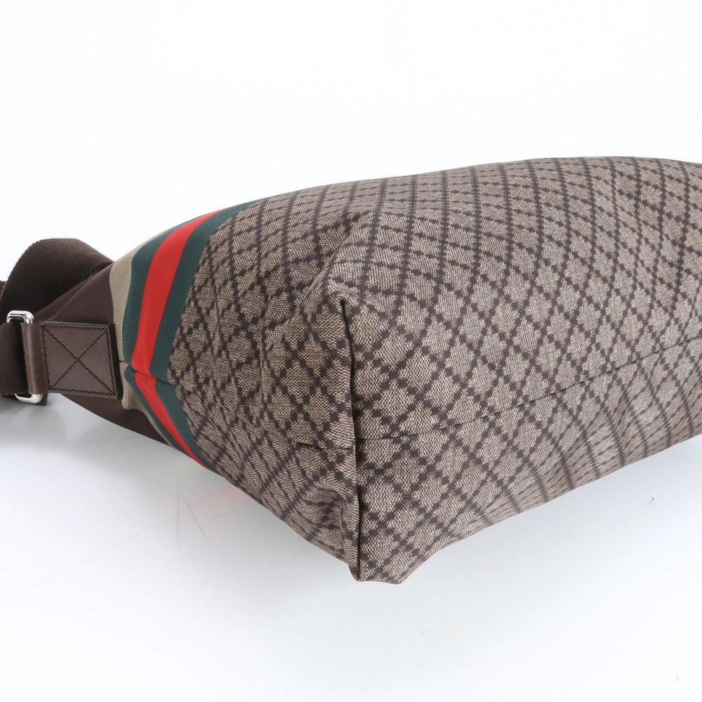 新品同様 グッチ ディアマンテ シェリー ライン 270410 レザー