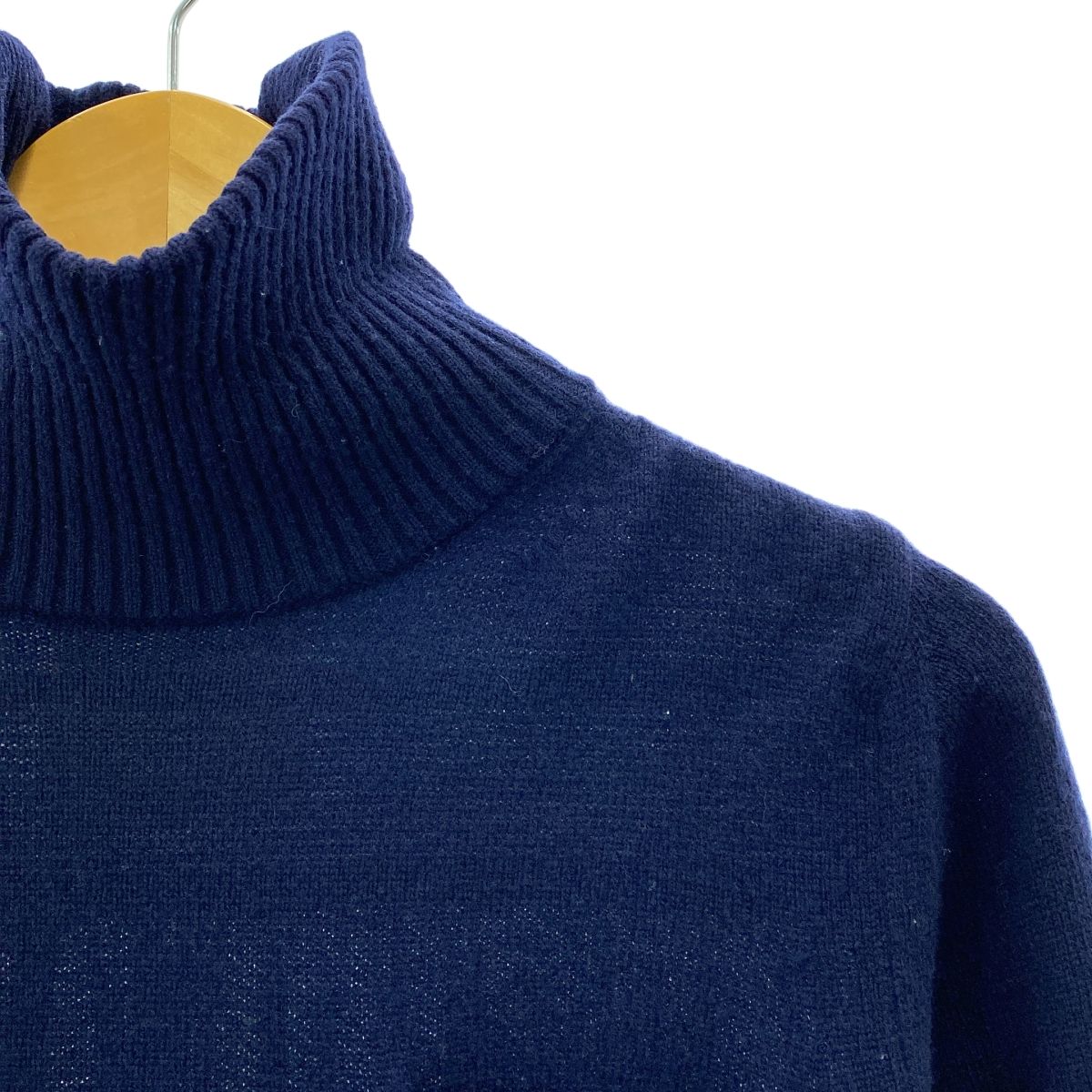 sacai / サカイ | バックプリーツ ドッキング タートルネック ニット