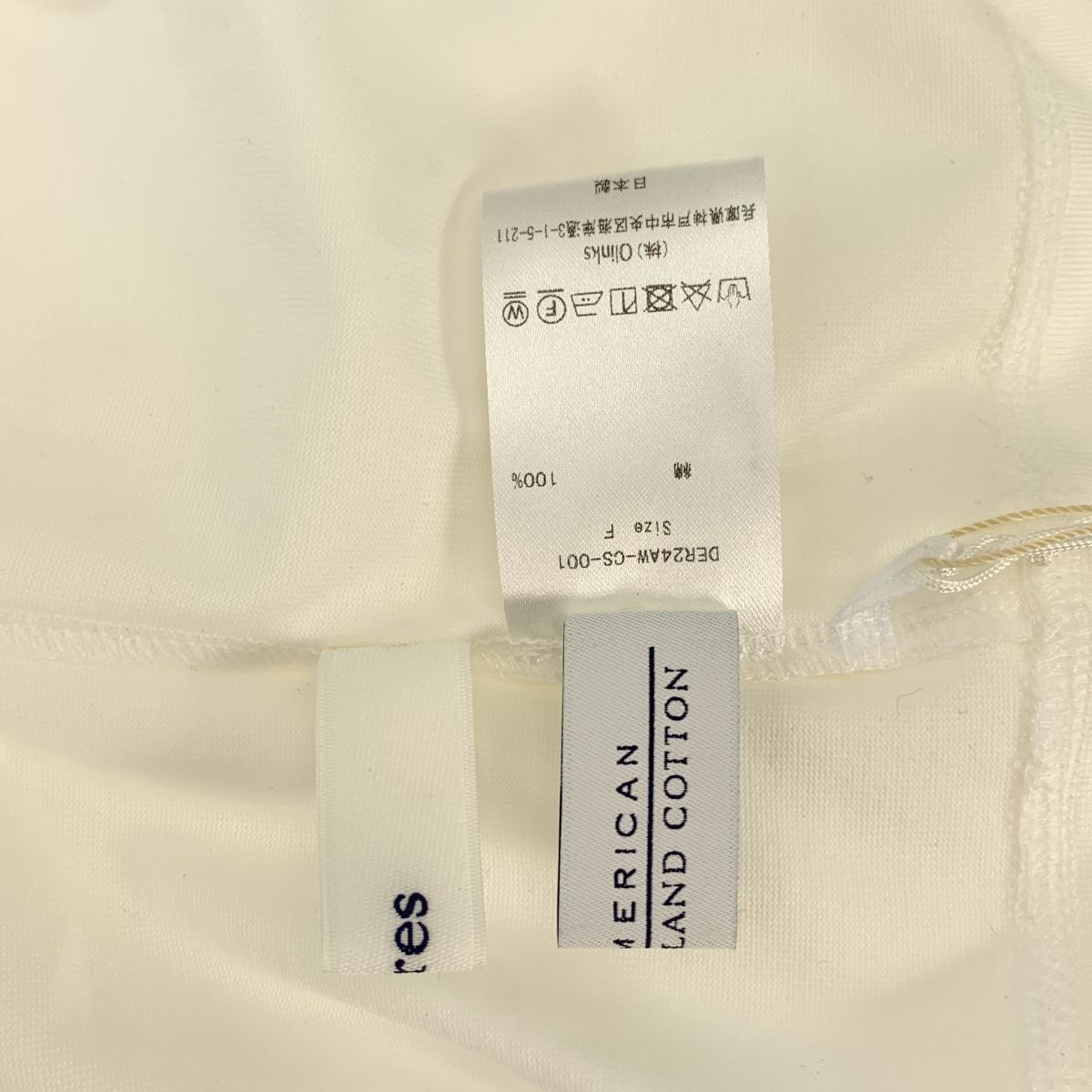 deres デレス　ファーストクラス　Tシャツ　ホワイト deres デレス first class T shirt white deres デレス ファースト