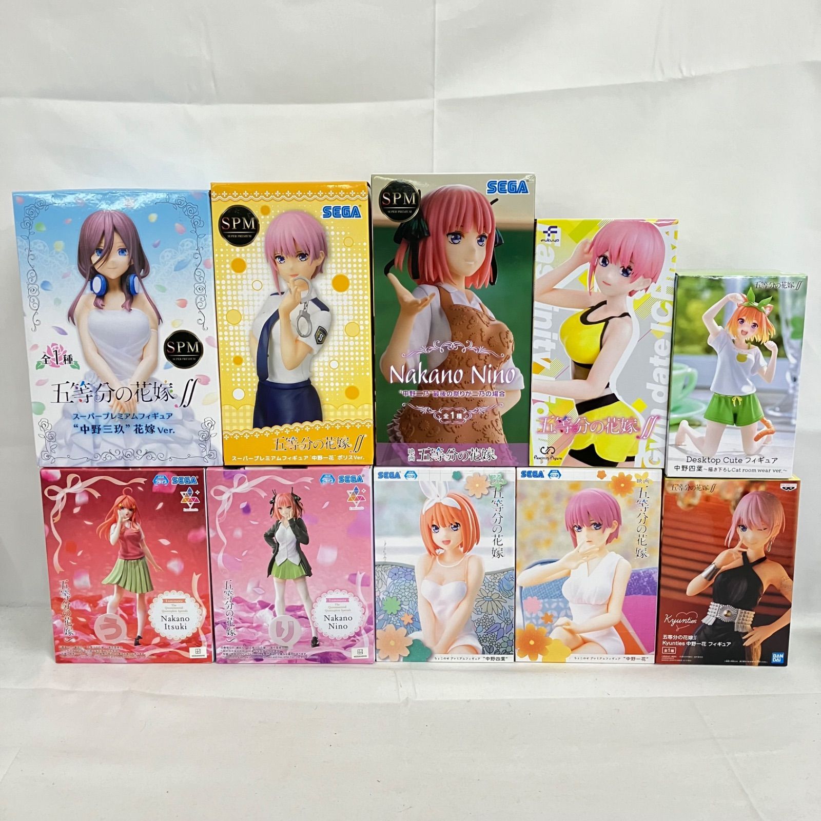 未開封 五等分の花嫁 フィギュア まとめ 10個セット SFJ373 c107