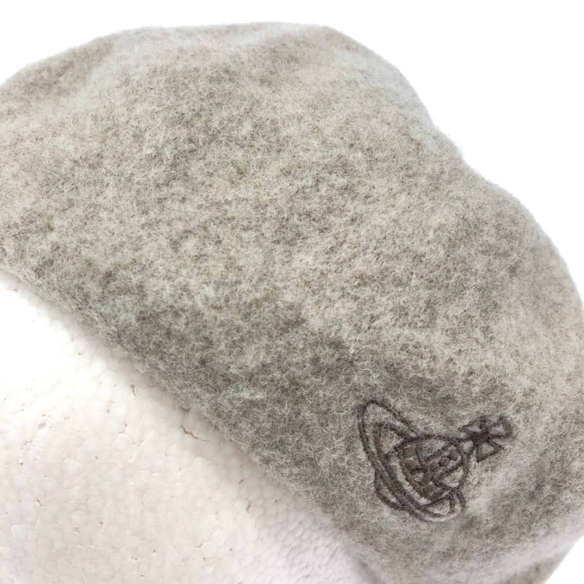 Vivienne Westwood ヴィヴィアンウエストウッド ベレー帽 S-M ベージュ