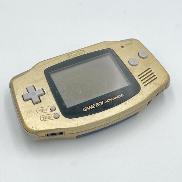 中古】本体）【動作確認済】任天堂/ゲームボーイアドバンス ゴールド