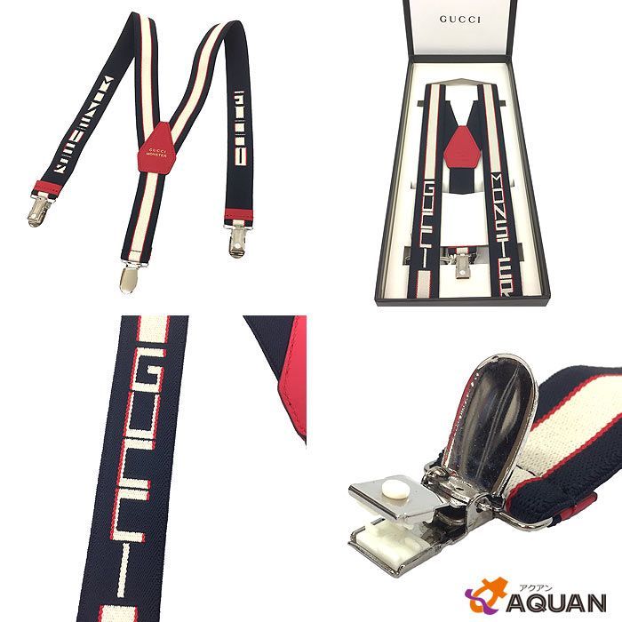 未使用 GUCCI グッチ キッズ 子供 サスペンダー aq3020 - メルカリ