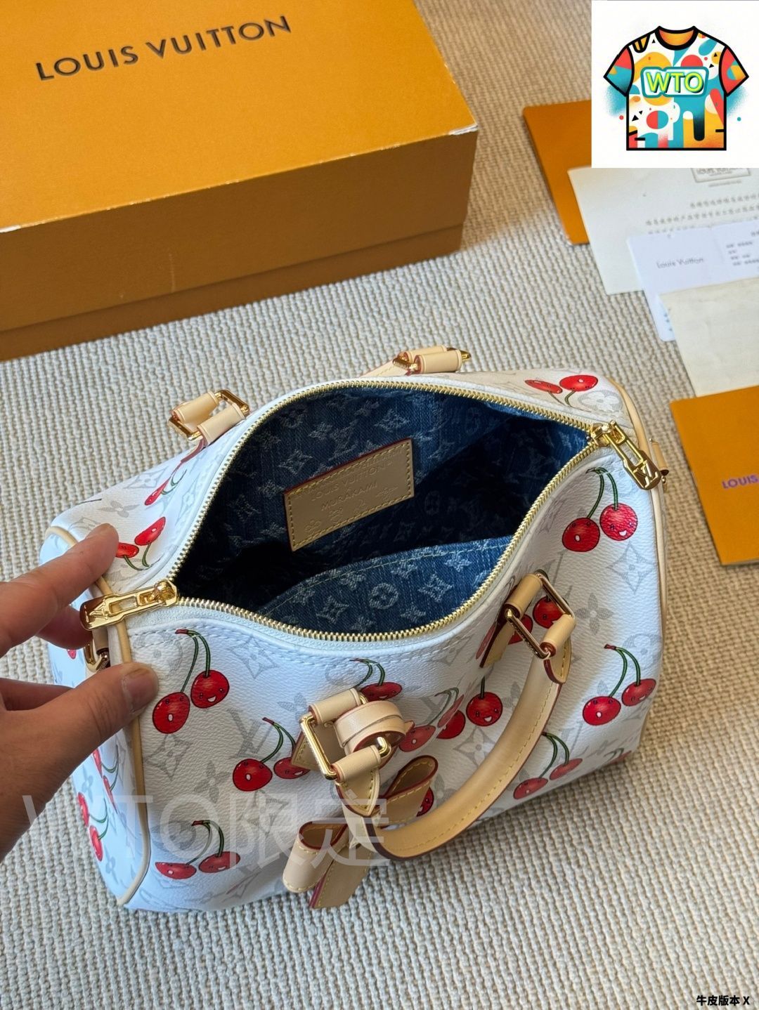 今日特価】Louis Vuitton ルイヴィトン チェリーシリーズスピーディ30