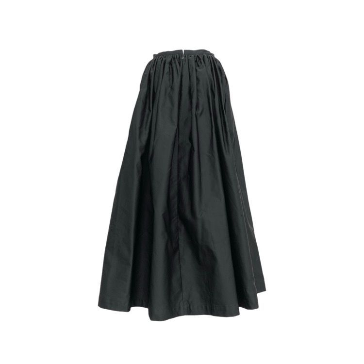 【新品未使用】alors ミニュイ ロングスカート aLORS アロー Minuit ミニュイ タフタAライン スカート ブラック 0