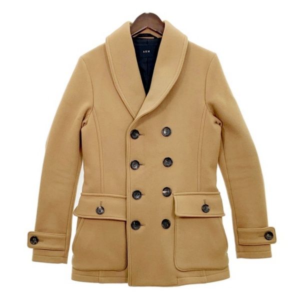 AKM エイケイエム ショールカラー ピーコート Pコート SHOWL P-COAT