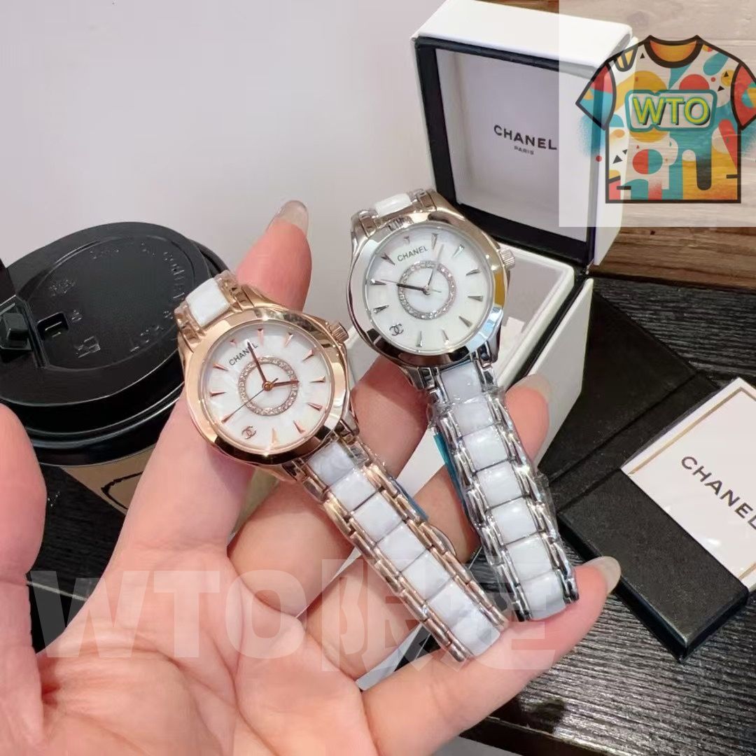 今日特価】Chanel シャネル セラミック レディース クォーツ ウォッチ