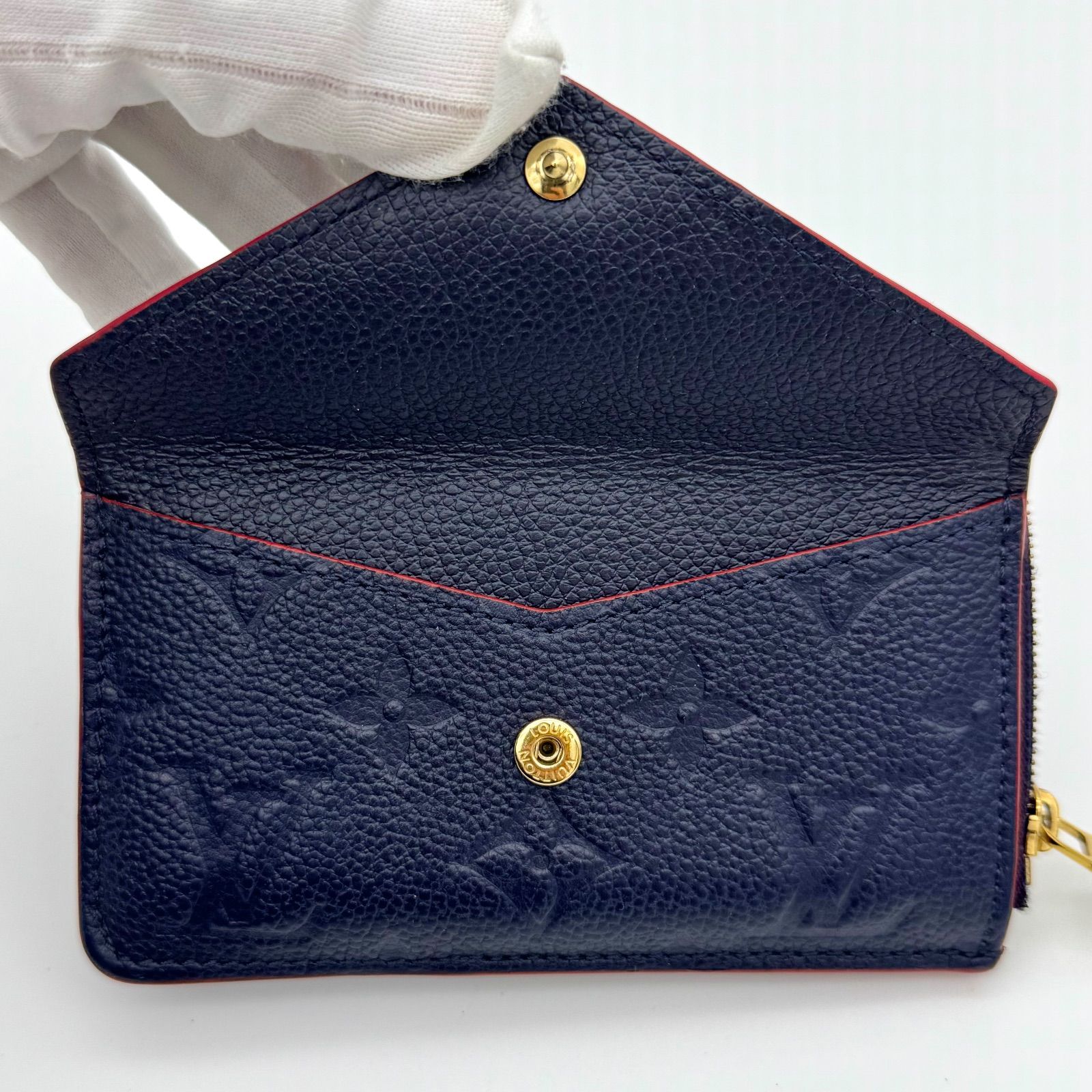 Louis Vuittonポルトカルト ジップモノグラム アンプラント ◇ルイヴィトン◇アンプラント/ポルトカルトジップ/コインケース