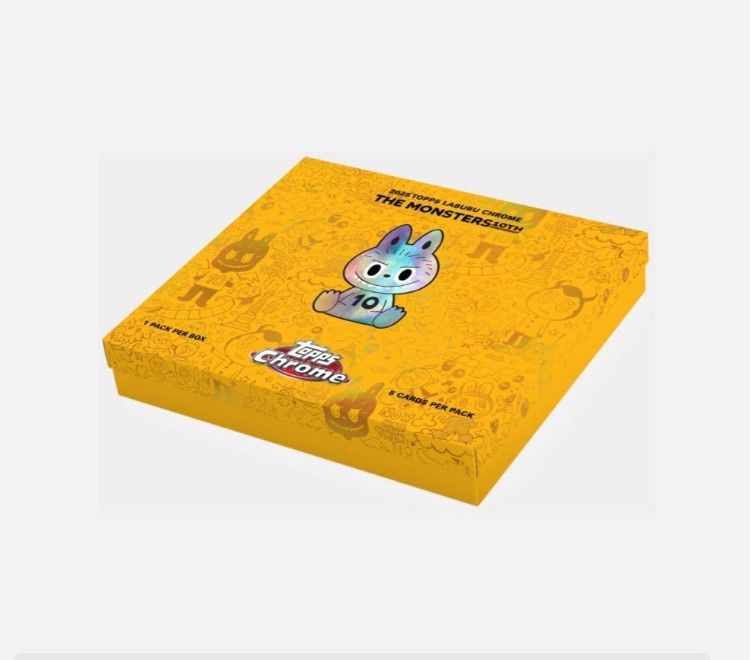 期間限定価格】2025 Topps Labubu 10th Anniversary Box 1BOX（12月