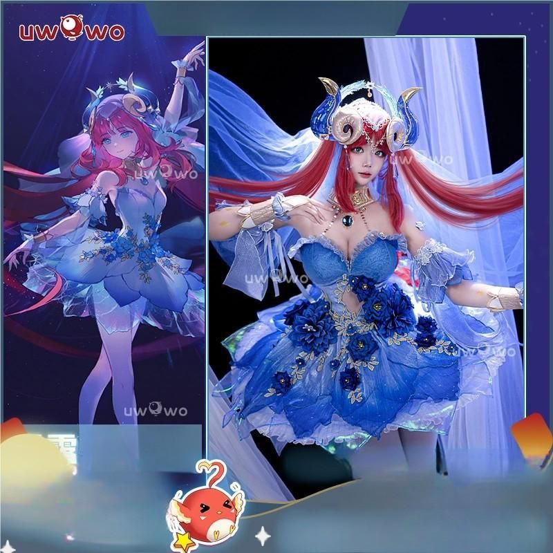 高品質 Uwowo悠窩窩 原神 ニィロウ バレエドレス コスプレ 衣装 meilu 51205
