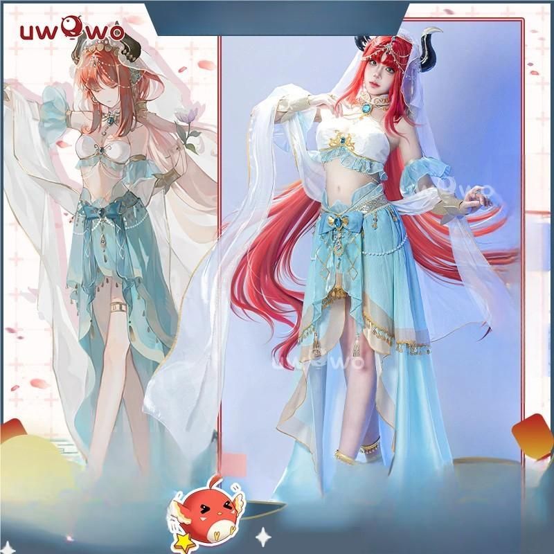 悠窩窩 原神 ニィロウ 七重紗の舞 コスプレ 衣装 meilu 51204