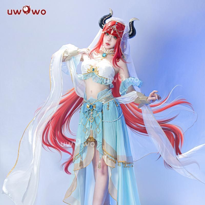 悠窩窩 原神 ニィロウ 七重紗の舞 コスプレ 衣装 meilu 51209