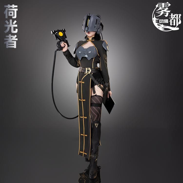 霧都アニメ 霊籠 荷光者 梵蒂 COS衣装 コスプレ 灯台上民 二次元セット meilu 51209