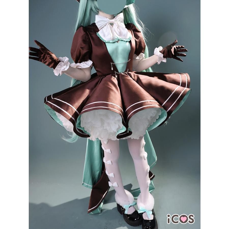 新品 未使用 ICOS 初音ミク ウサギドレス 39's 公式版権 コスプレ衣装